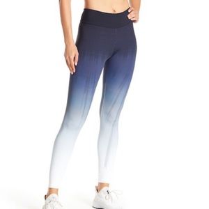 Peony & me surf spray and sand ombré leggings
